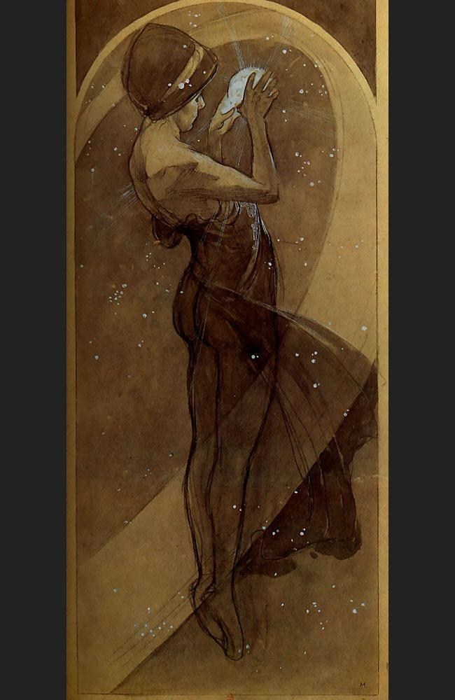 Alphonse Maria Mucha North Star